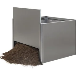 Aiuola Rialzata 2 x 0.5 m in Metallo-Biohort