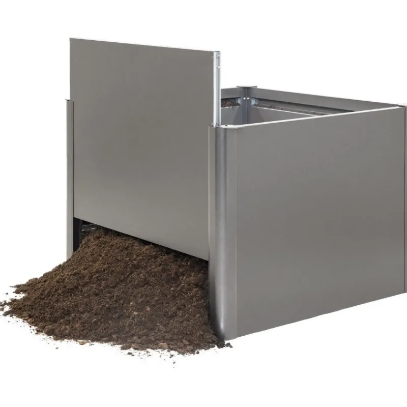 Aiuola Rialzata 1 x 0.5 m in Metallo-Biohort Sale