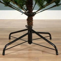 Albero di Natale Allison Illuminato h240Ø152cm PE+PVC-Kaemingk Discount