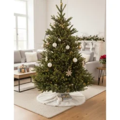 Albero di Natale Arlberg h240Ø155cm PE+PVC-Kaemingk Clearance
