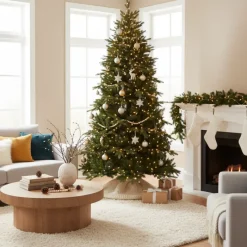 Albero di Natale Illuminato Harold 1200LED h240Ø125cm PE+PVC-Magic Tree