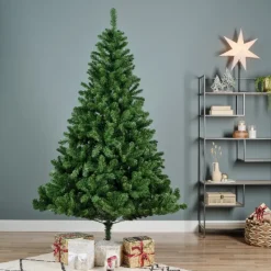 Albero di Natale Imperial h300Ø178cm PVC-Kaemingk Clearance