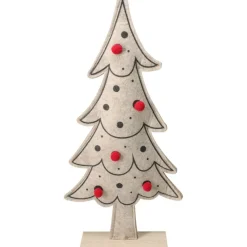Albero di Natale in Feltro 42 cm. Pezzo Singolo-Koopman Clearance