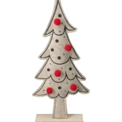 Albero di Natale in Feltro 34 cm. Pezzo Singolo-Koopman New