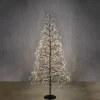 Albero di Natale Nero con 2100 LED Bianco Classico e Timer-Edelman Best