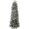 Albero di Natale Russel Innevato h210Ø70cm PE+PVC-Magic Tree Sale