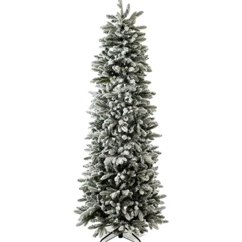 Albero di Natale Russel Innevato h210Ø70cm PE+PVC-Magic Tree Sale