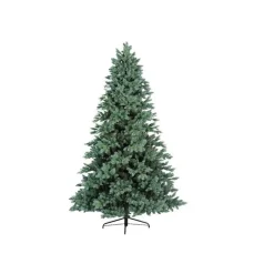 Albero di Natale Trondheim Verde/Blue h210Ø140cm PE+PVC-Kaemingk