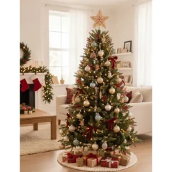 Albero di Natale Verdon h180Ø120cm PE+PVC-Kaemingk Discount