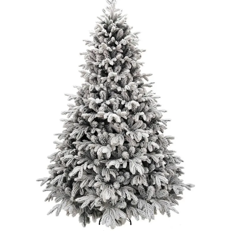 Albero di Natale White Montgomery h240Ø142cm PE+PVC-Magic Tree Online