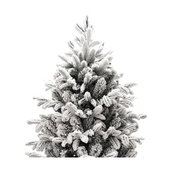 Albero di Natale White Montgomery h240Ø142cm PE+PVC-Magic Tree Online