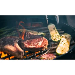 Barbecue a Carbone Master-Touch GBS Premium SE E-5775 Ø 57 cm Black Cod. 17401004-Weber Online