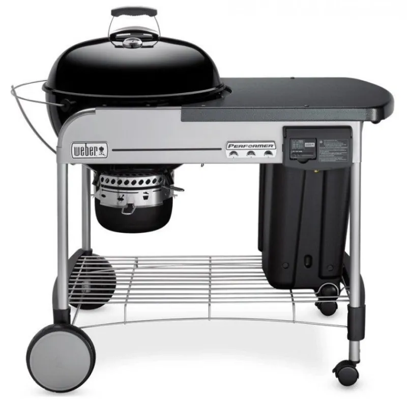 Barbecue a Carbone Performer Deluxe GBS Ø 57 cm Black Cod. 15501053-Weber Online