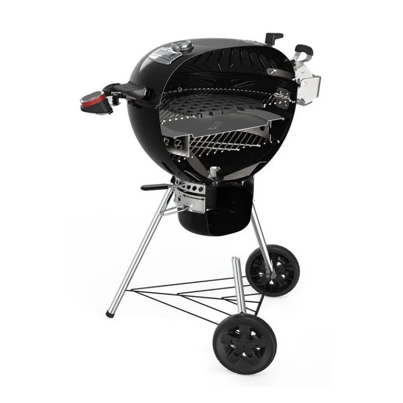 Barbecue a Carbone Master-Touch GBS Premium E-5770 Ø 57 cm Black Cod. 17301004-Weber New