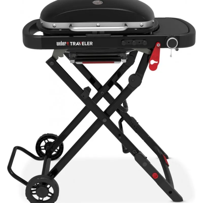 Barbecue a Gas Traveler Compact Black Cod. 1500557-Weber