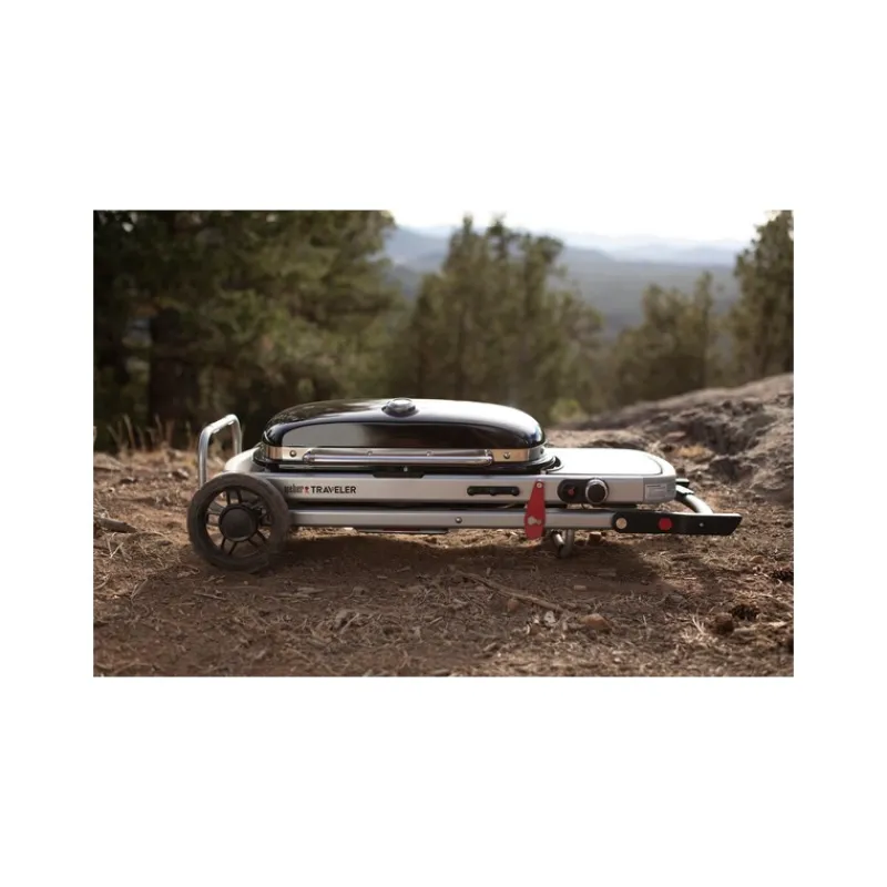 Barbecue a Gas Traveler Black Cod. 9010053-Weber Best
