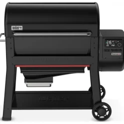Barbecue a Pellet Searwood Xl Black Cod. 1500131-Weber Outlet