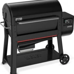 Barbecue a Pellet Searwood Xl Black Cod. 1500131-Weber Outlet