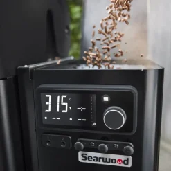 Barbecue a Pellet Searwood Xl Black Cod. 1500131-Weber Outlet