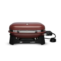 Barbecue Elettrico Lumin Crimson Red Cod. 92040953-Weber New