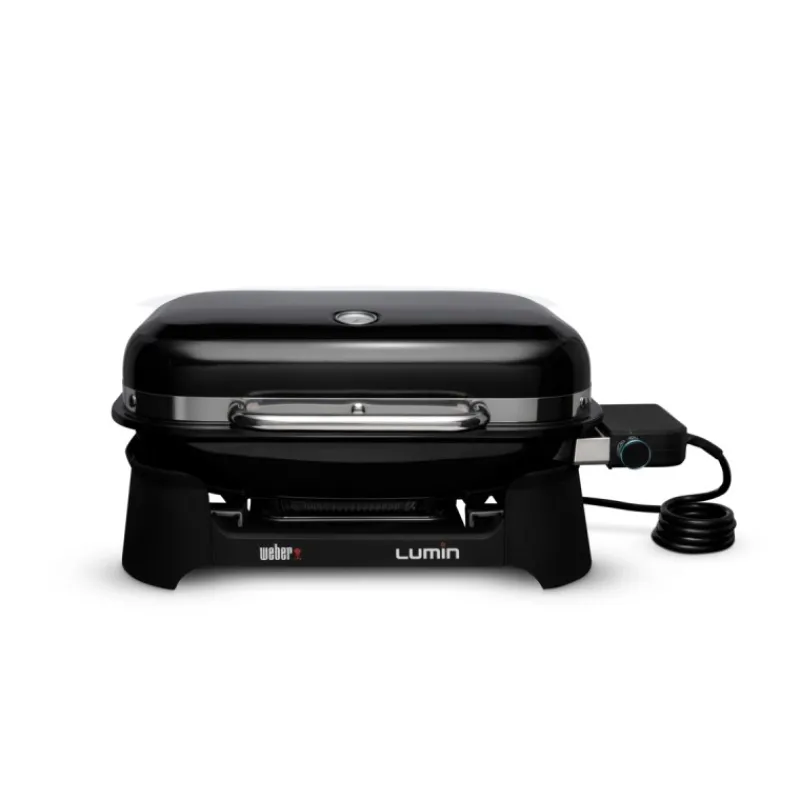 Barbecue Elettrico Lumin Black Cod. 92010953-Weber Discount