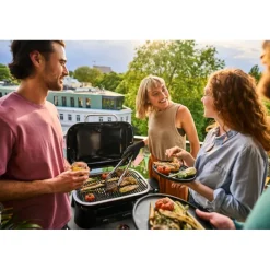 Barbecue Elettrico Lumin Compact Con Stand Black Cod. 91010853-Weber Clearance