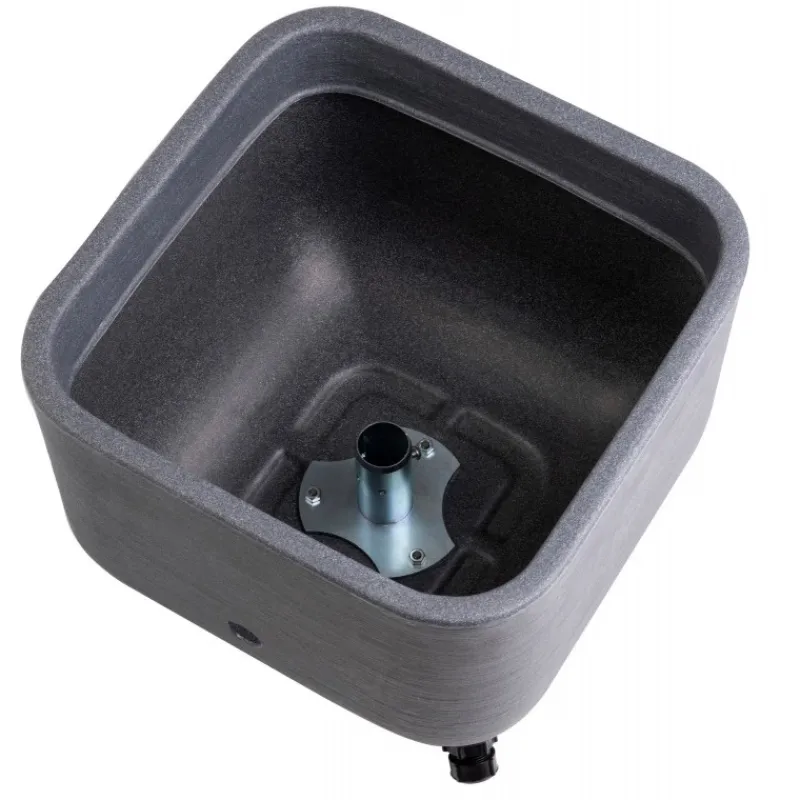 Basamento Quadrato in Resina per Fontane da Interrare Aquapoint-Acquapoint New
