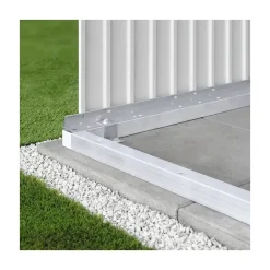 Base in Alluminio per MiniGarage L in Metallo-Biohort New