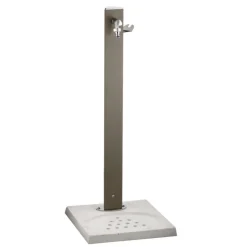 Base in Cemento Bianco Perforata con Griglia di Scarico per Fontane Ground Aquapoint-Acquapoint Online