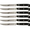Adhoc Set 6 coltelli da bistecca Nero Lama liscia-Berkel Online