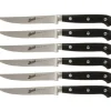 Adhoc Set 6 coltelli da bistecca Nero Lama seghettata-Berkel Online