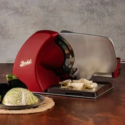 Affettatrice Home Line 250 Plus colore Matt Rosso-Berkel Hot