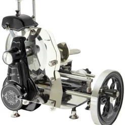 Affettatrice Volano Fiorato B2 colore Nero - Decori Argento-Berkel Online
