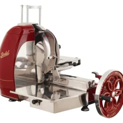 Affettatrice Volano Fiorato B116 colore Rosso - Decori Oro-Berkel Discount