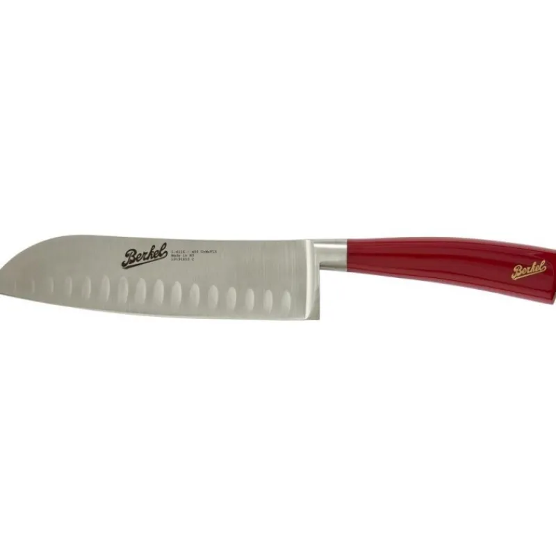 Elegance Coltello santoku 18 cm Rosso-Berkel