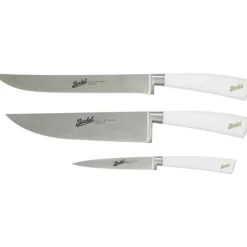 Elegance Set 3 coltelli chef Bianco-Berkel Outlet
