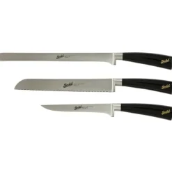 Elegance Set 3 coltelli da prosciutto Nero-Berkel Hot
