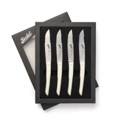 Set 4 Coltelli da Bistecca Colore Crema-Berkel Discount