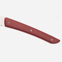 Set 4 Coltelli da Bistecca Colore Rosso-Berkel New