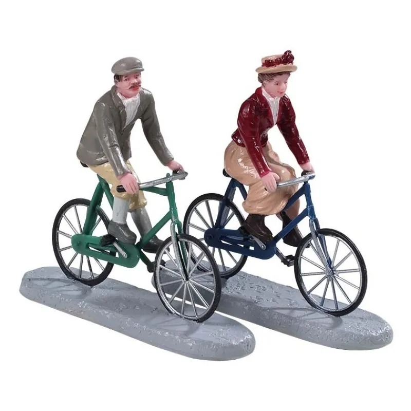 Bike Ride Date, Set Of 2 Cod. 92763-Lemax Sale