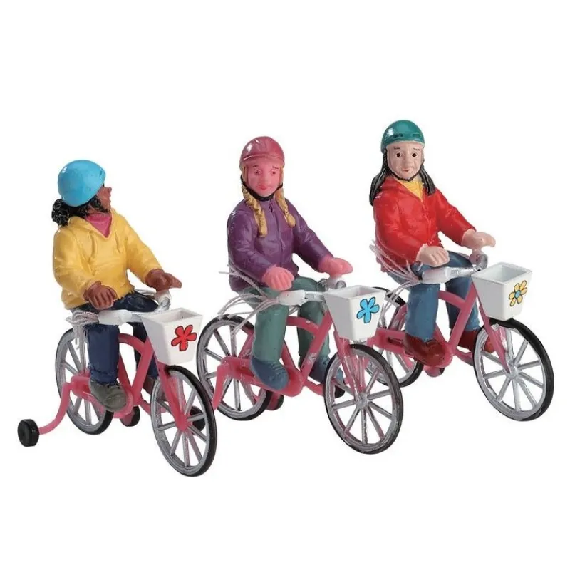 Bike Ride Set of 3 Cod. 72502-Lemax Clearance