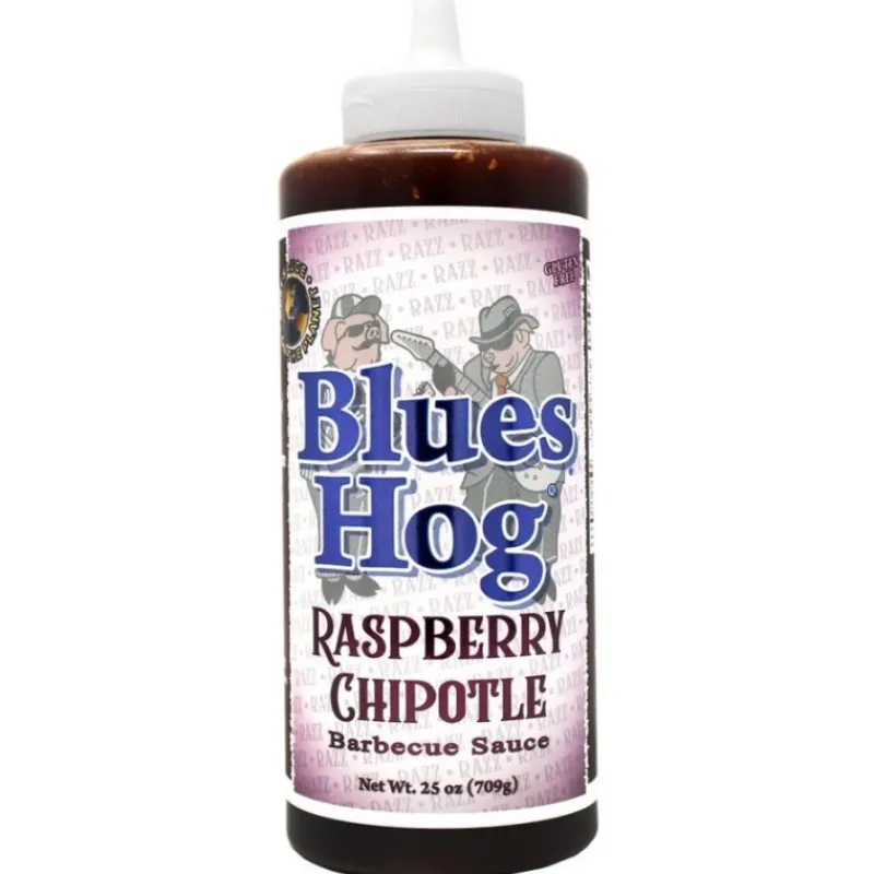 Raspberry Chipotle Sauce - Squeeze Bottle 709 gr (25 oz)-Blues Hog Clearance