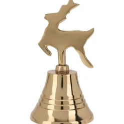 Campanella in Alluminio 5x10 Cm Oro. Pezzo Singolo-Koopman Clearance