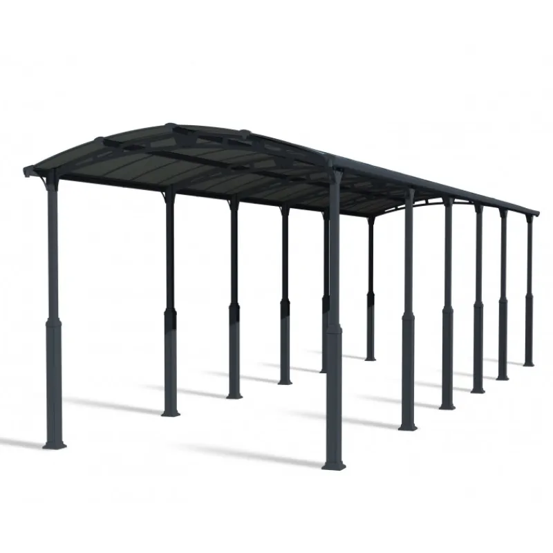 Alpine Alto RV Carport in Alluminio 3.6 X 13 m-Canopia Outlet