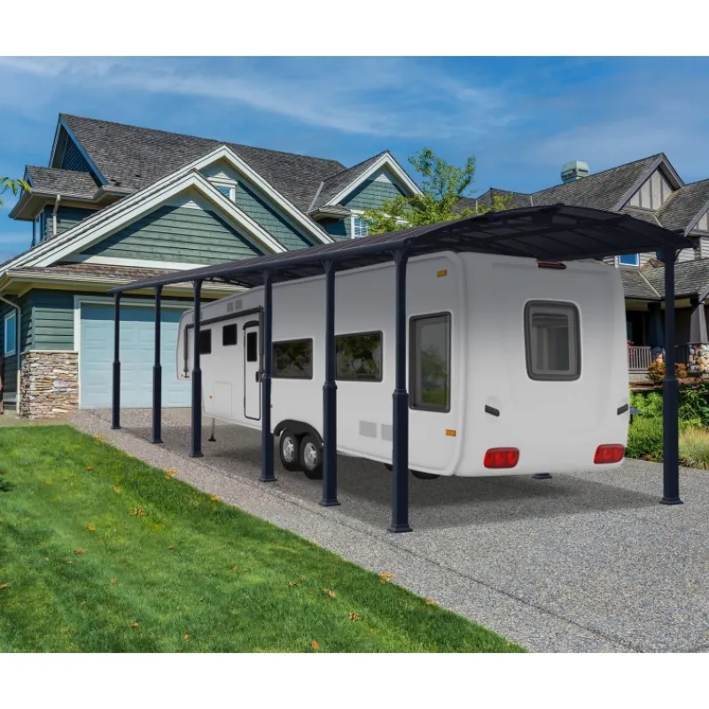 Alpine Alto RV Carport in Alluminio 3.6 X 13 m-Canopia Outlet