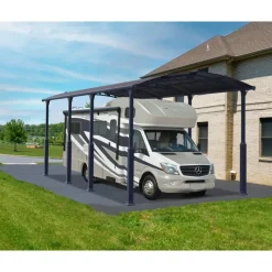 Alpine Alto RV Carport in Alluminio 3.6 X 8.6 m-Canopia Best