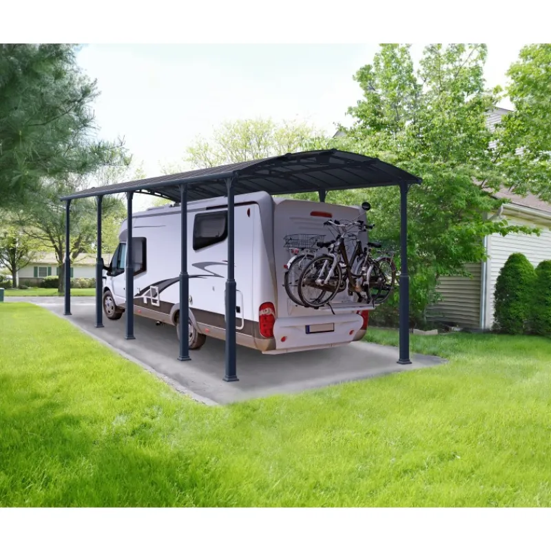 Alpine Alto RV Carport in Alluminio 3.6 X 11 m-Canopia New