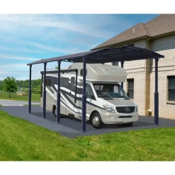 Alpine Alto RV Carport in Alluminio 3.6 X 11 m-Canopia New