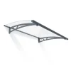 Altair Pensilina Da Esterno 150X91 cm Trasparente-Canopia Online