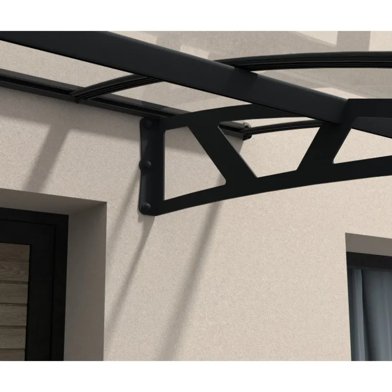 Amsterdam Pensilina Da Esterno 670X140 cm Trasparente-Canopia Hot